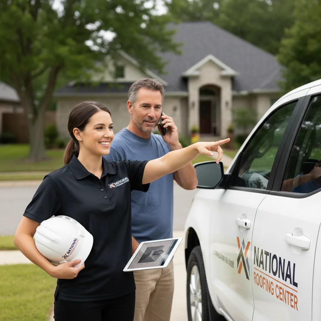 National Roofing Center customer support in Decker